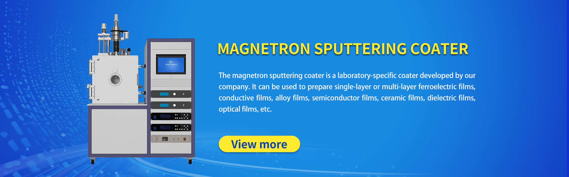 Magnetron Sputter coating