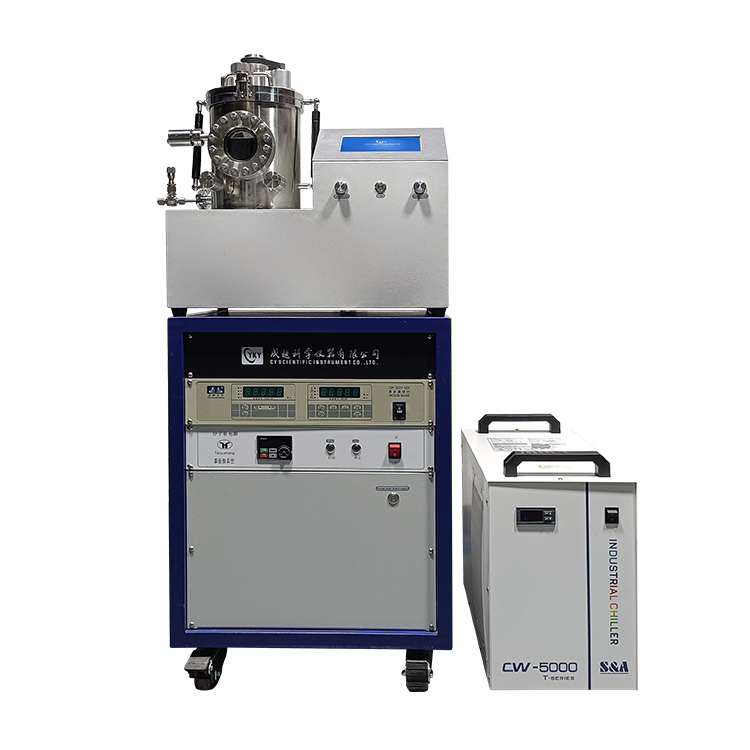 Single Source Thermal Evaporation Coater for Depositing SiO2 Film