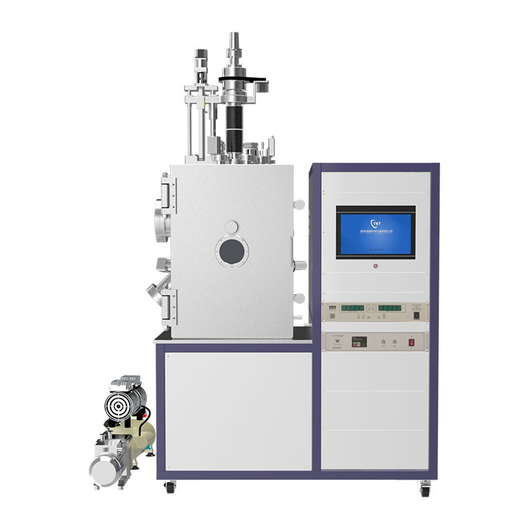 D type Cavity High vacuum evaporation coater for Au thin film deposition