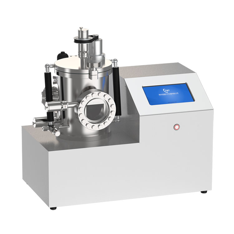 Desktop Vacuum Thermal Evaporation Coater machine  for deposition Ti and Au for contacts