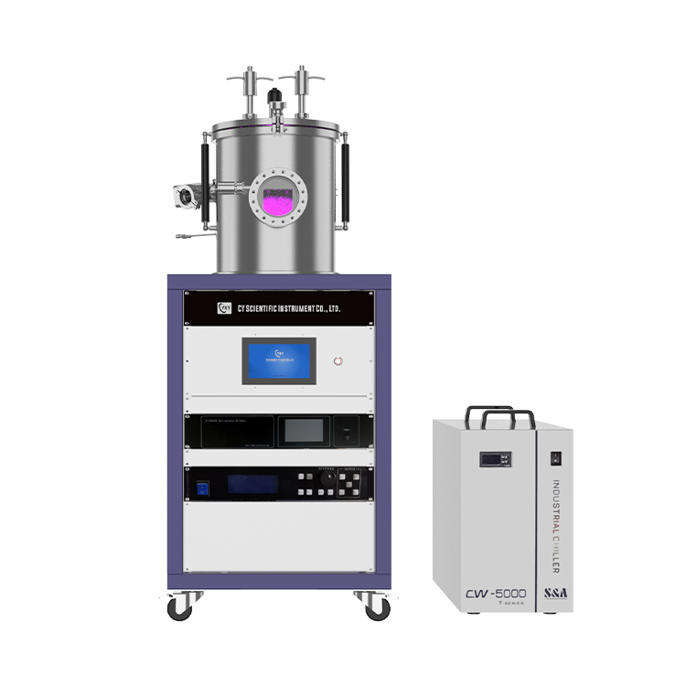 High Vacuum Magnetron Sputtering Coater for Ceramic film with UPS Power Supply