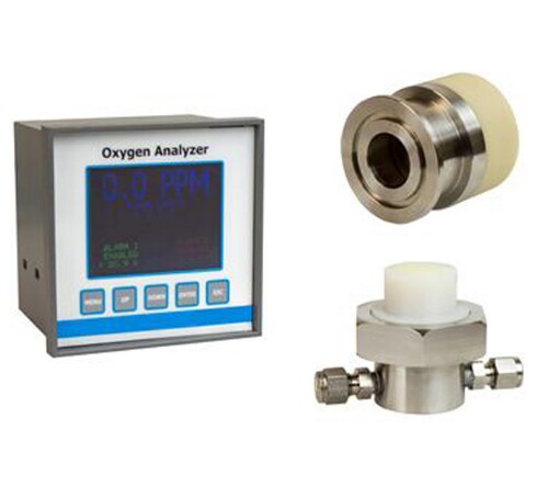 Trace Oxygen Analyzer (0 - 1000ppm) with Kf40 & Flow Housings