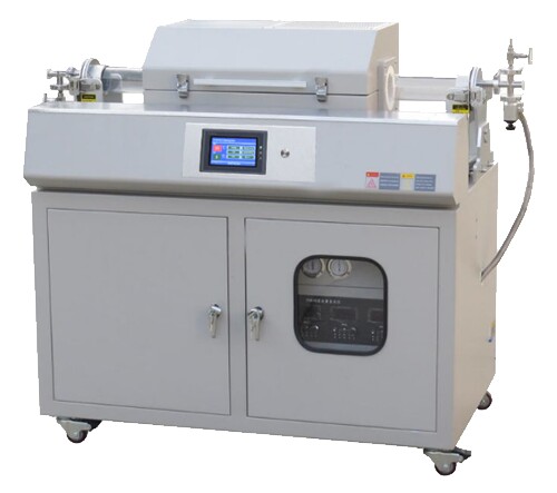 Laboratory Flexible Metal Foil Electrode Preparation 1200 Celcius Single/Multi Heating Zone Double Tube Slide CVD System