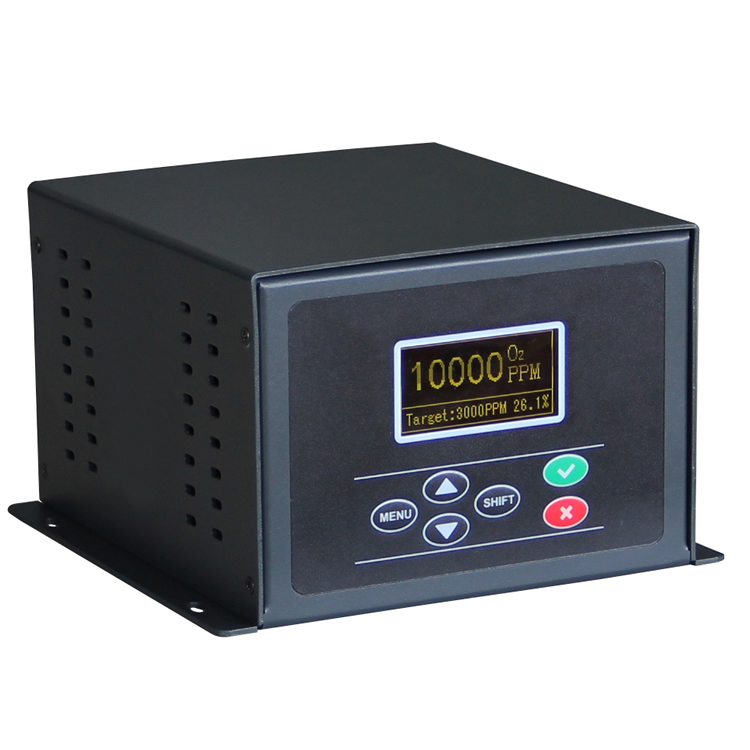 Proportional valve oxygen concentration controller